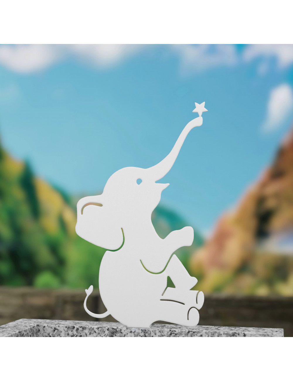 STÈLE ÉLÉPHANT
